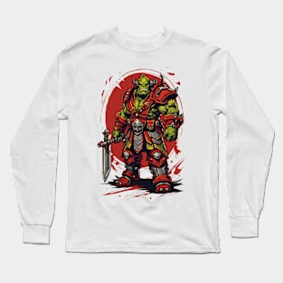 Ork warrior Long Sleeve T-Shirt